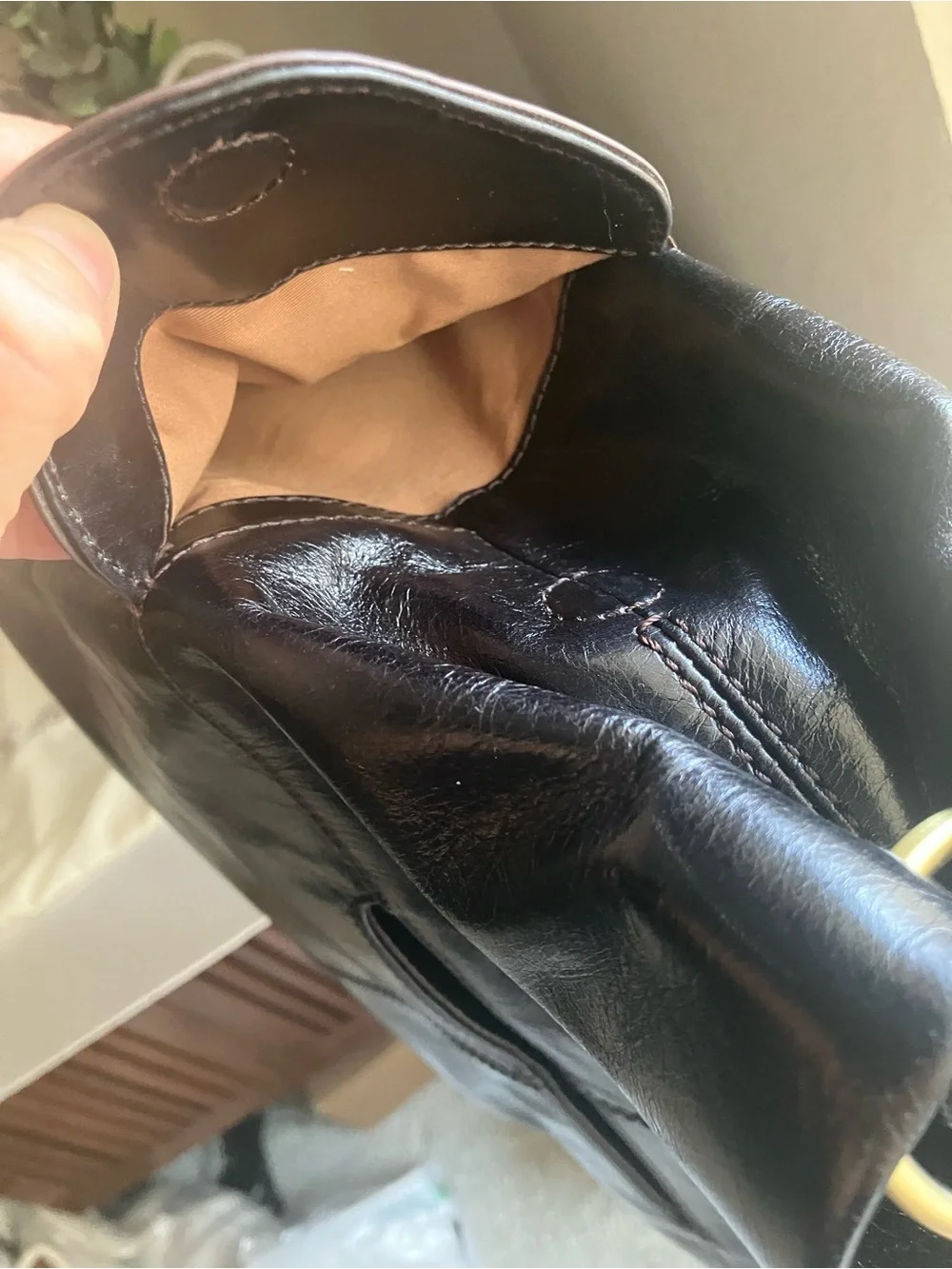 HOBO Black Seneca Shoulder Bag
